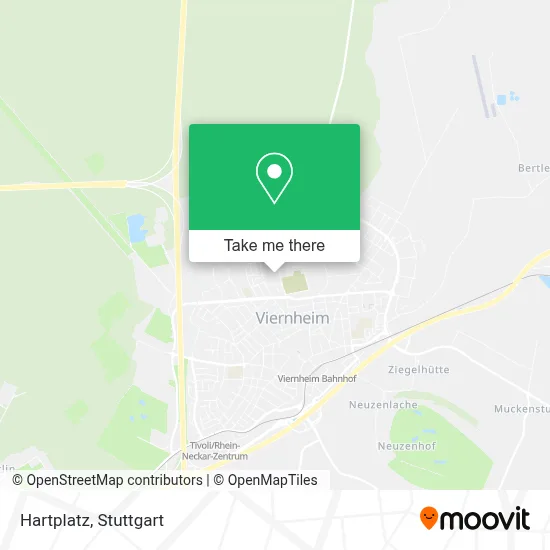 Hartplatz map