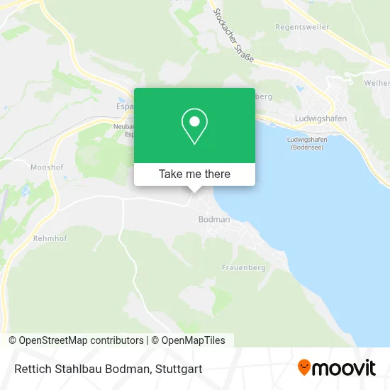 Rettich Stahlbau Bodman map