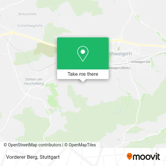 Vorderer Berg map
