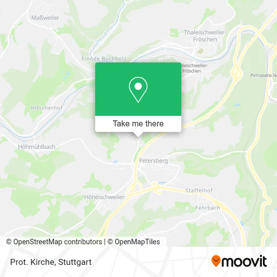 Prot. Kirche map