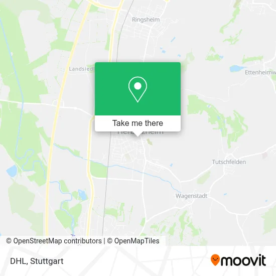 DHL map