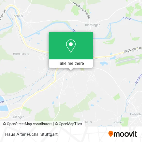 Haus Alter Fuchs map