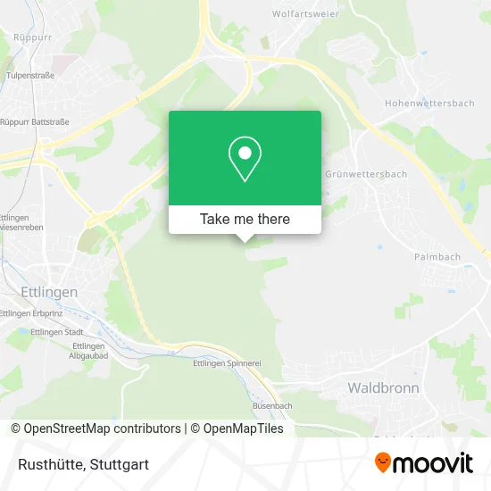Rusthütte map