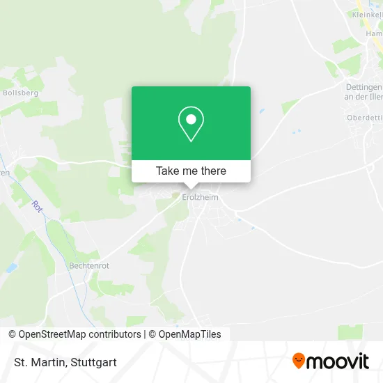 St. Martin map
