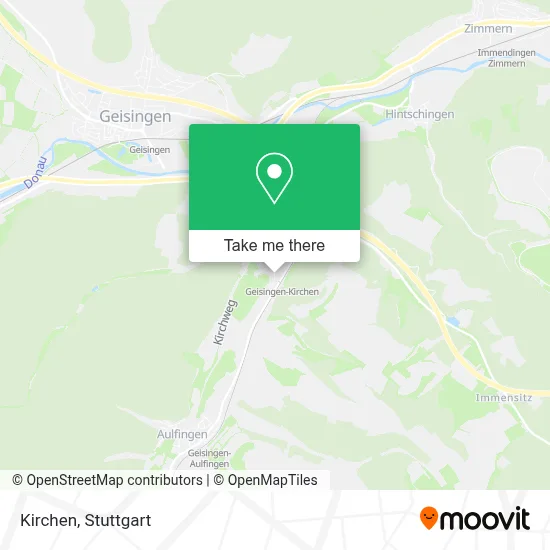 Kirchen map
