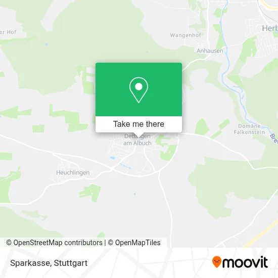 Sparkasse map
