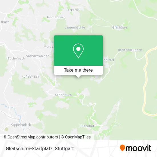 Gleitschirm-Startplatz map