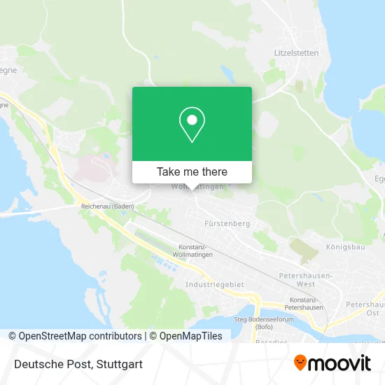 Deutsche Post map