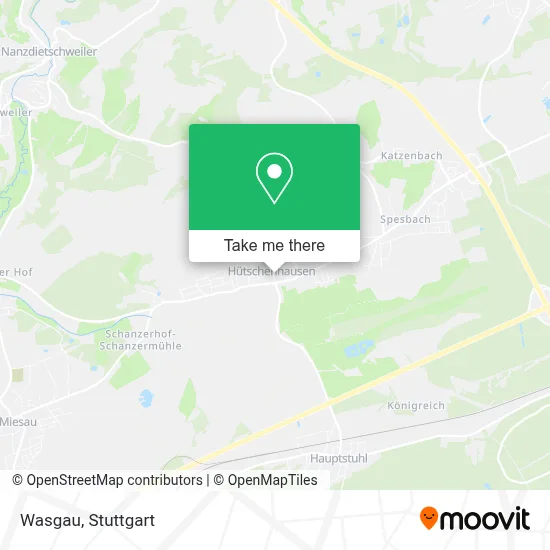 Wasgau map