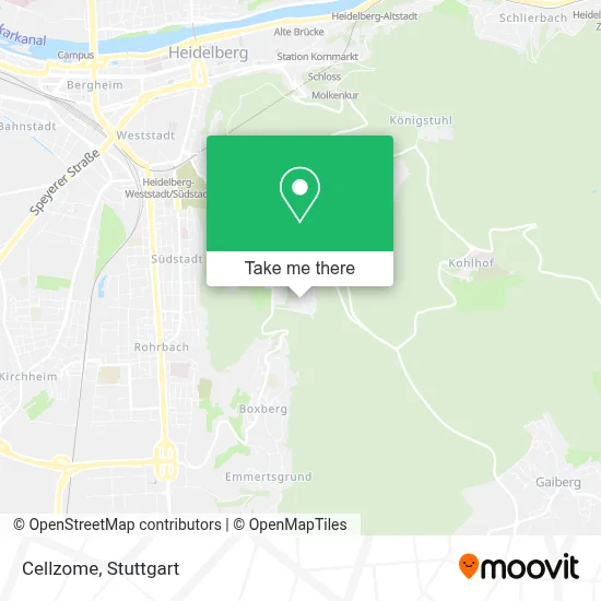Cellzome map