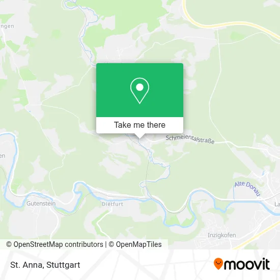 St. Anna map