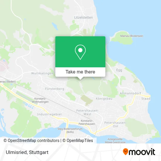 Ulmisried map