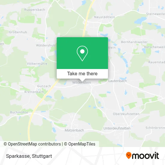 Sparkasse map