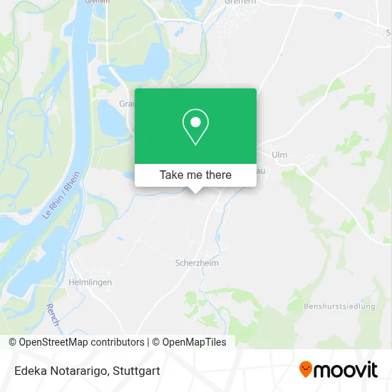 Edeka Notararigo map