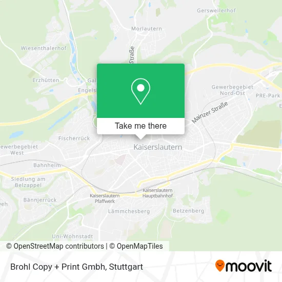 Brohl Copy + Print Gmbh map