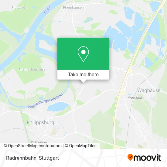 Radrennbahn map