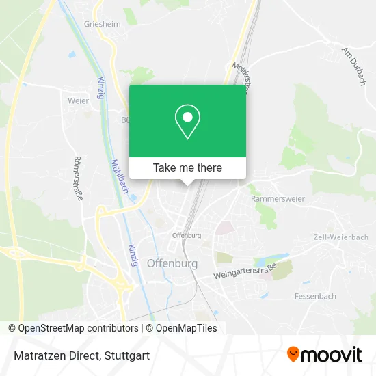Matratzen Direct map