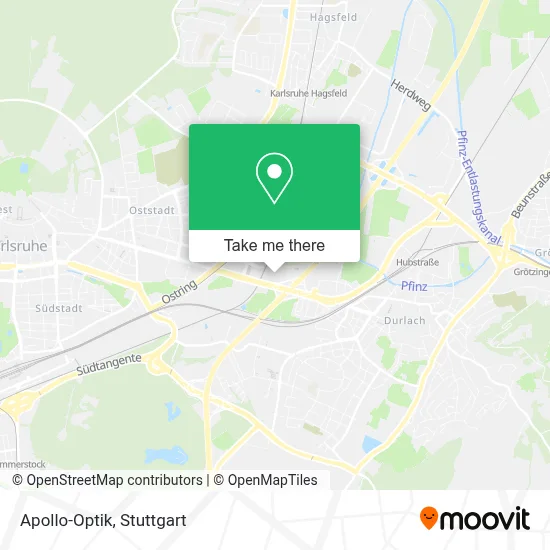 Apollo-Optik map
