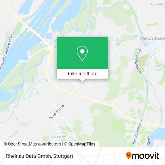 Rheinau Data Gmbh map