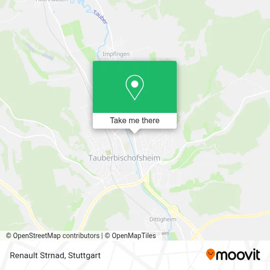 Renault Strnad map