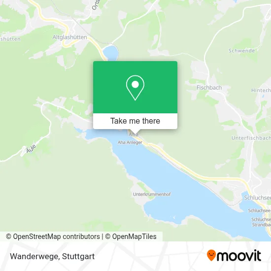 Wanderwege map