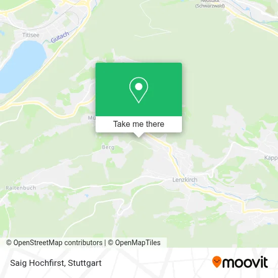 Saig Hochfirst map