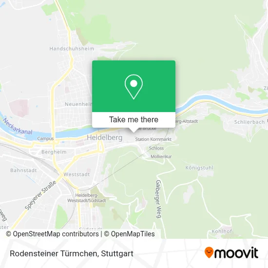 Rodensteiner Türmchen map