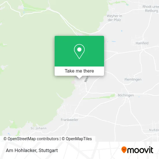 Am Hohlacker map
