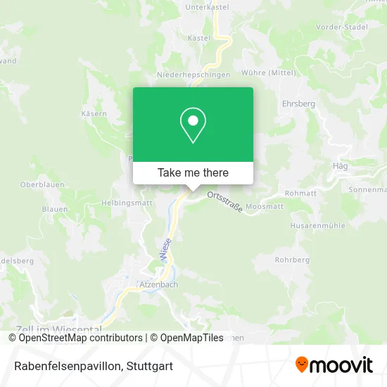 Rabenfelsenpavillon map