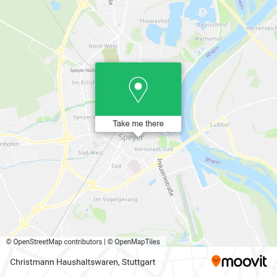 Christmann Haushaltswaren map
