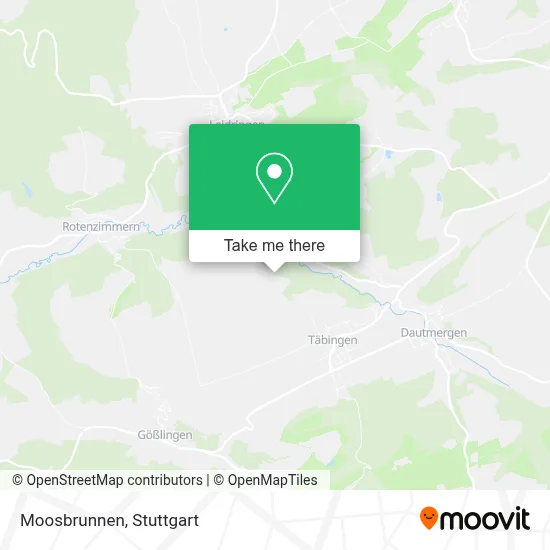 Moosbrunnen map