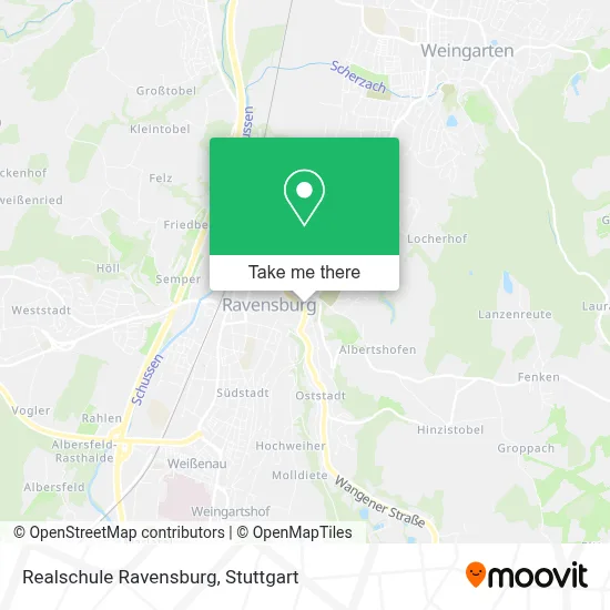 Realschule Ravensburg map