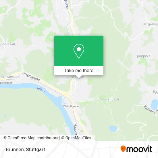 Brunnen map