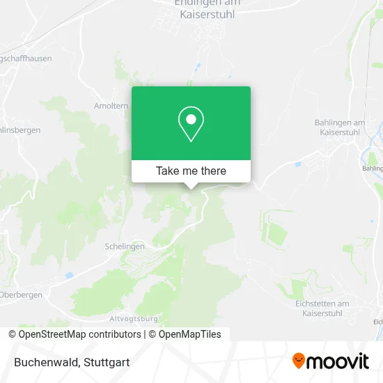 Buchenwald map