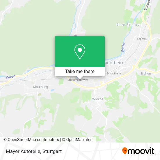 Mayer Autoteile map