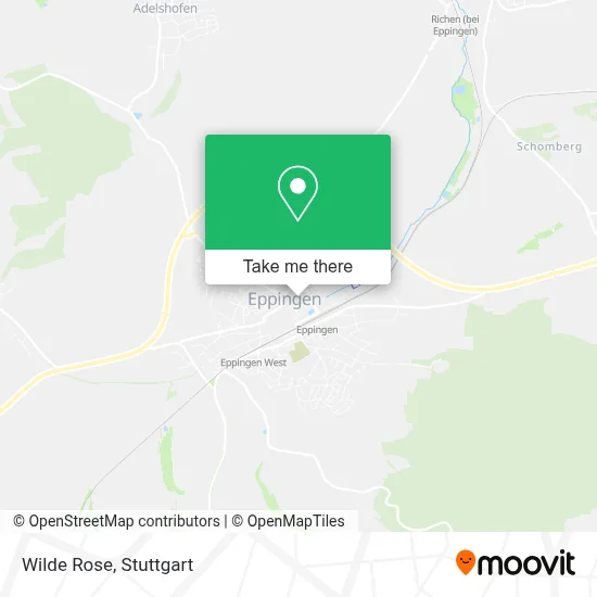 Wilde Rose map