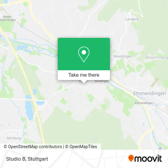 Studio B map