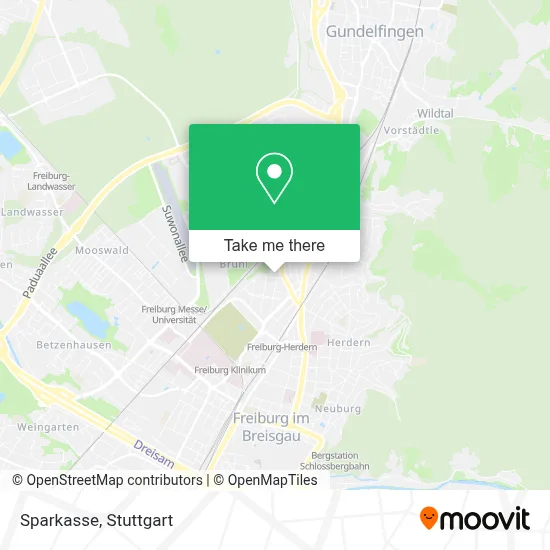 Sparkasse map