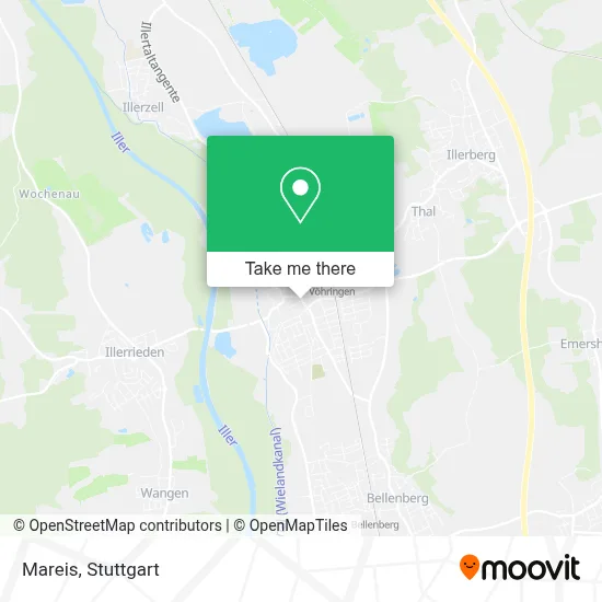 Mareis map