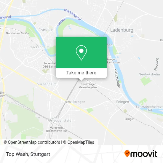 Top Wash map