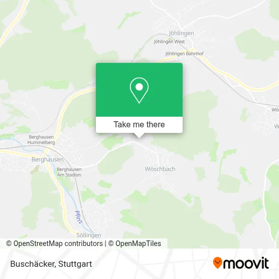 Buschäcker map