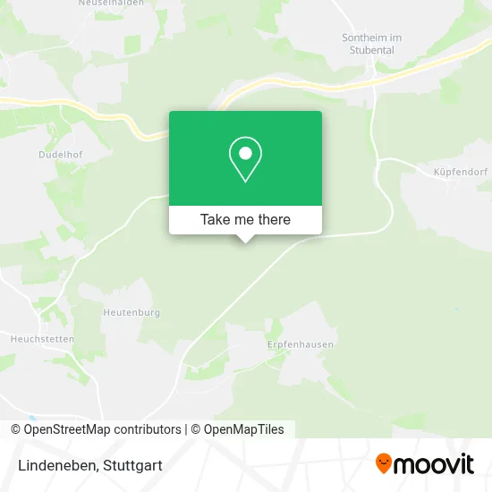 Lindeneben map