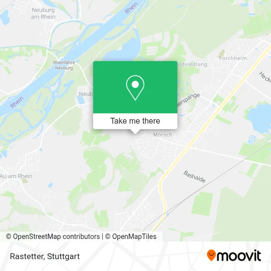 Rastetter map
