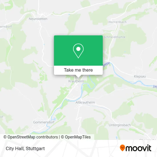 Rathaus map