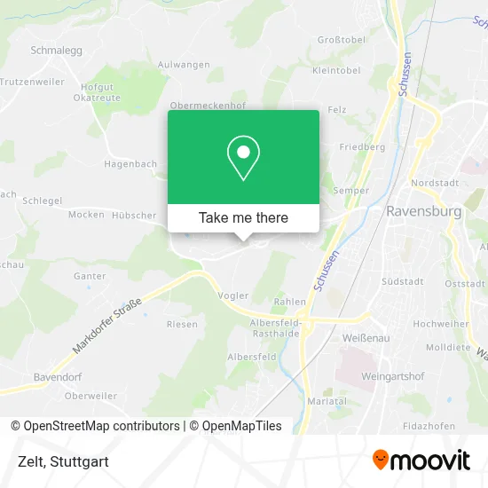 Zelt map