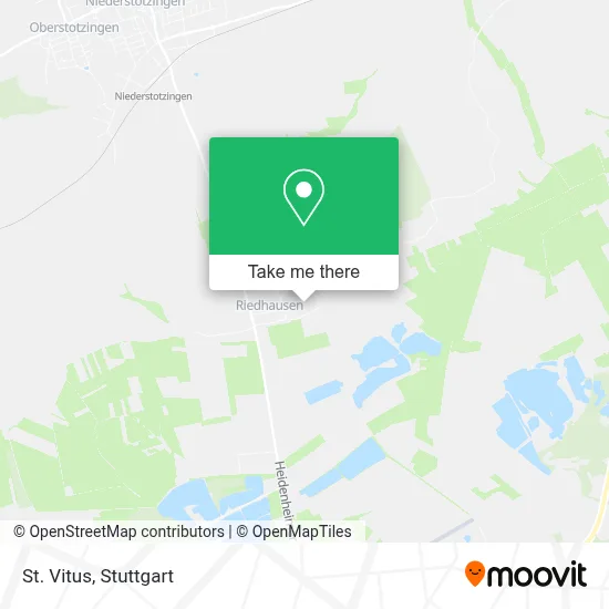 St. Vitus map