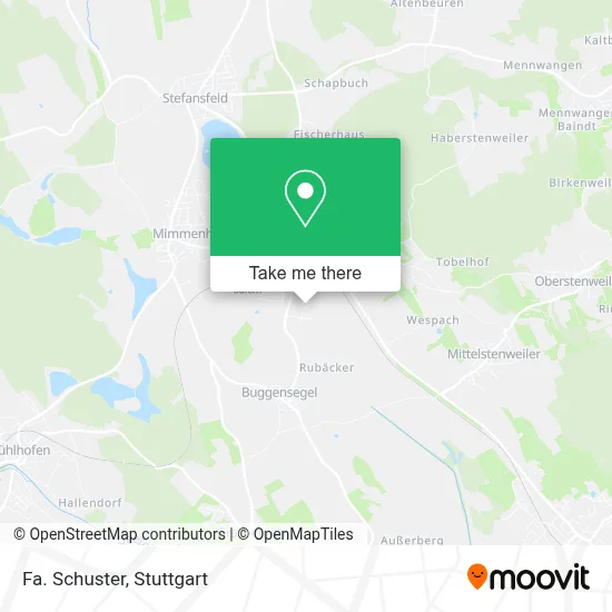 Fa. Schuster map