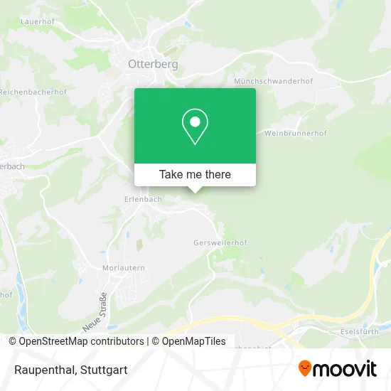 Raupenthal map