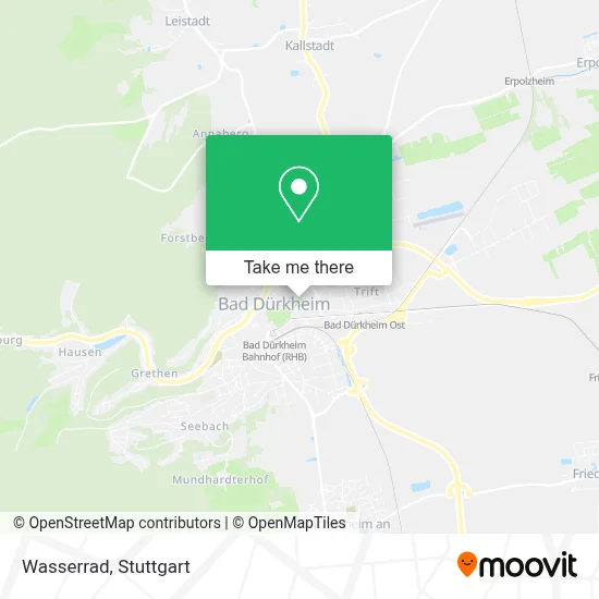 Wasserrad map