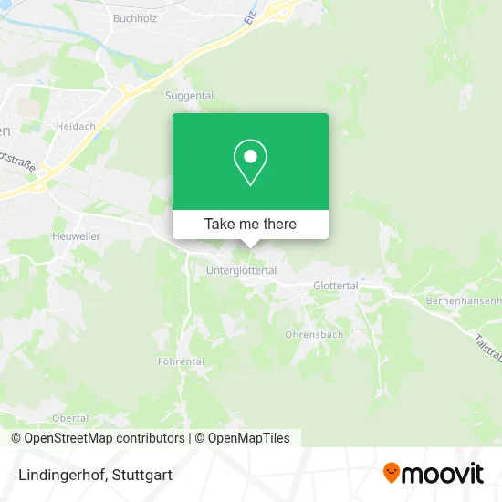 Lindingerhof map